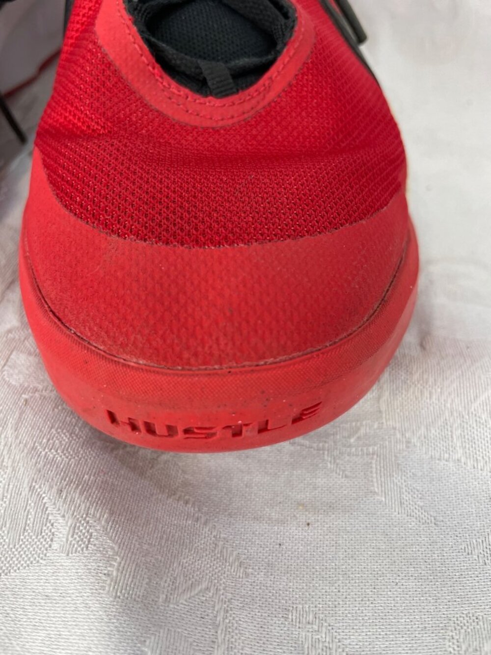 Nike Boys Team Hustle D 10 CW6735-600 Red Basketball Shoes Sneakers Sz 6.5Youth - Picture 3 of 6
